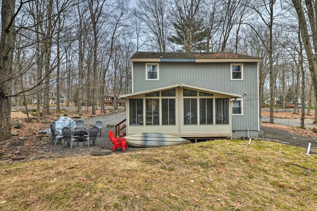 Poconos Vacation Home Walk To Locust Lake! Pocono Lake Ngoại thất bức ảnh